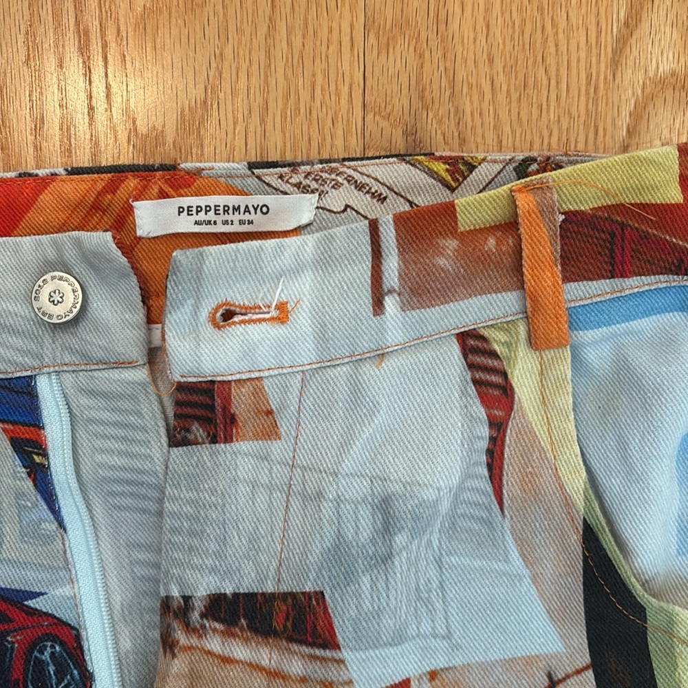 Peppermayo Comic Patterned Pants - image 3